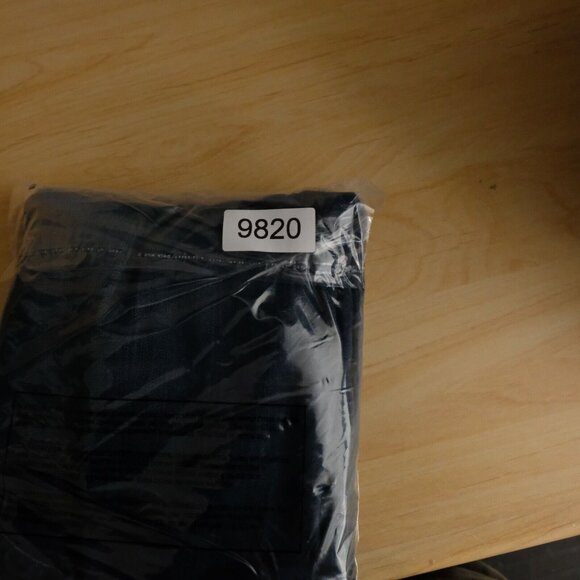 Ed Hardy Jeans Womens 34 Blue Distressed Stone Wash Straight Whiskers Stretch - Picture 12 of 12